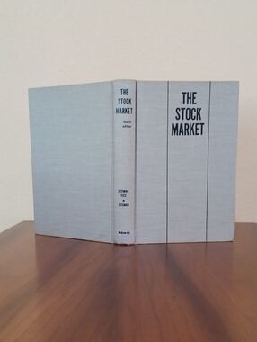 1966 The Stock Market Vintage Hardcover Book NICE CONDITION!